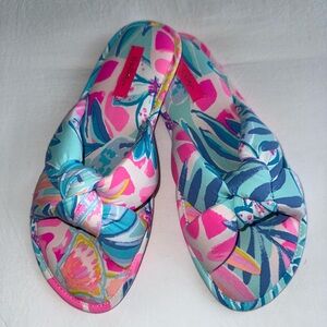 Lilly Pulitzer slipper sandals